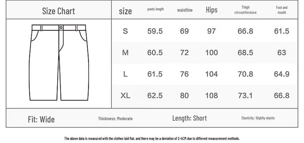Taiping Bird High-Waisted Denim Mid-Length Shorts ABHBG2258