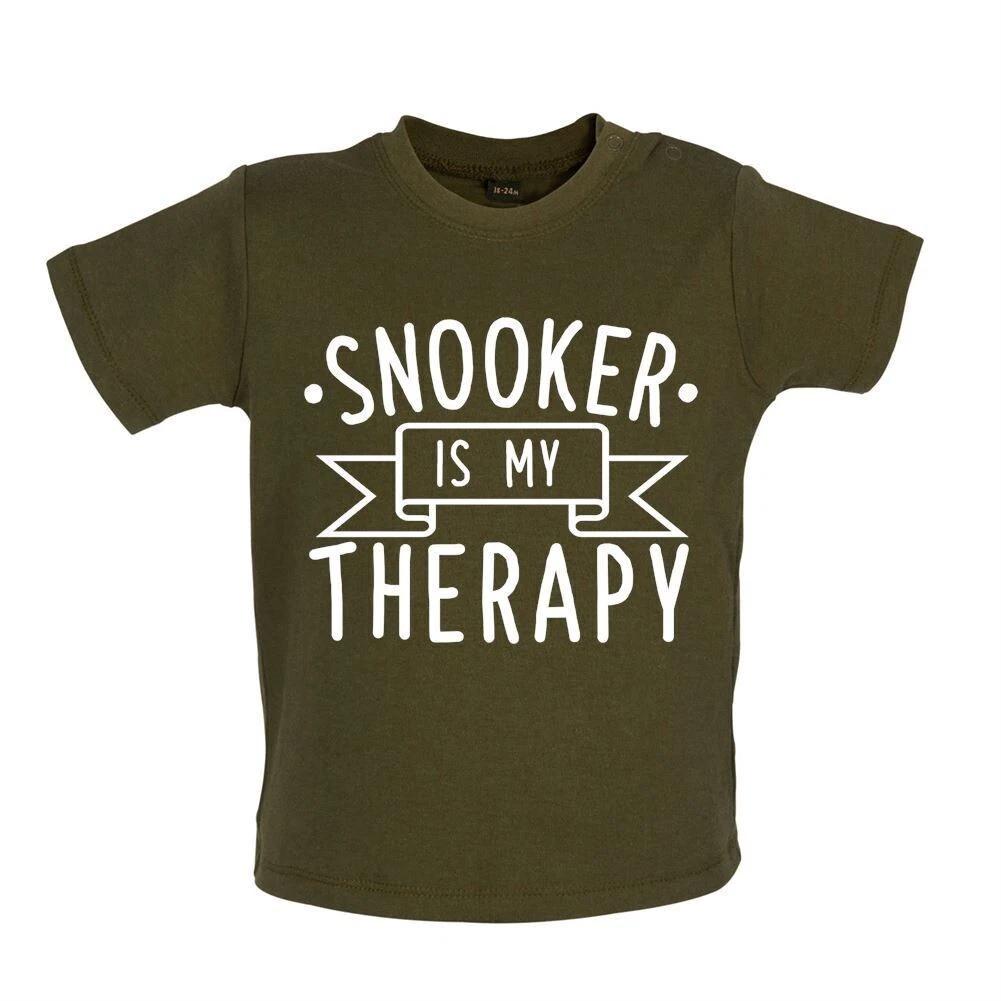Snooker Is My Therapy - Baby/Romper - 147 Crucibles Ronnie Player Compartts 160