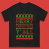 Merry Christmas Y'All Mens T-Shirt Womens Tops Tees