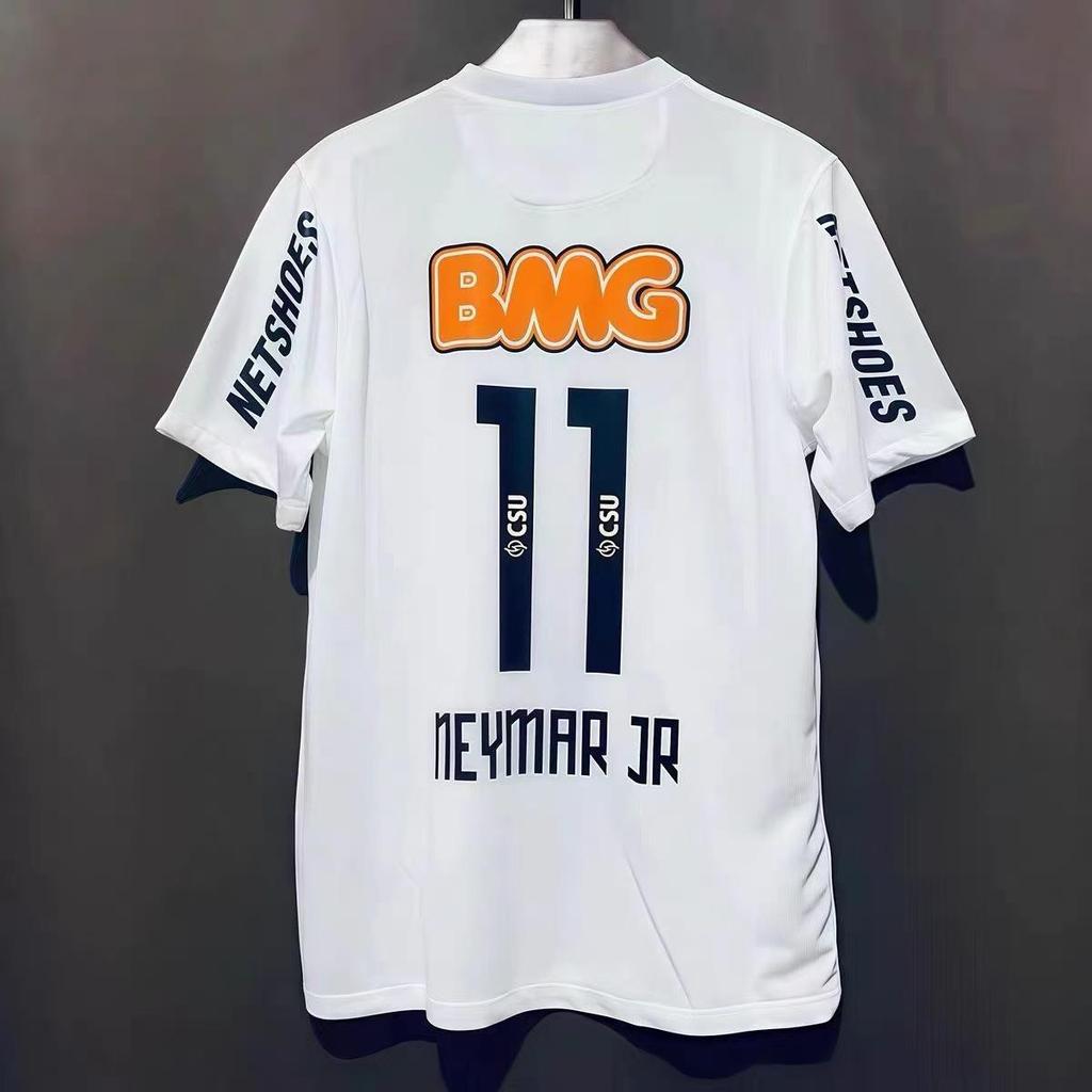 1213 Santos marškinėliai Namų/Išvykos Retro - Numeris 11 Neymar