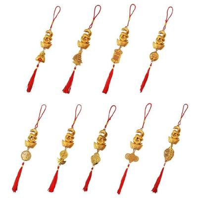 2025 Years of The Snake Pendant Snake Lucky Charm Decorative for Chinese New Years Prosperitys and Elegant Decoration