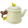Sun Art Curious George Teapot Simple Line 360cc SAN4270 Approx.