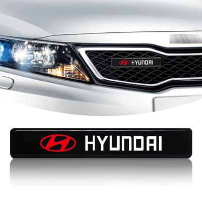 1 Pieza Luces LED Decorativas para Coche Insignia de Parrilla de Capó Delantero Estilo Paras H-1 I40 I30 I20 I10 IX35 IX25 Tucson Getz Terracan Accent