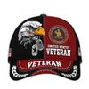 Us Veteran Baseball Cap – Military Veteran Hats, Patriotic Ball Cap, Adjustable Tactical Cap, Gift For Veterans Day, Bold Eagle
