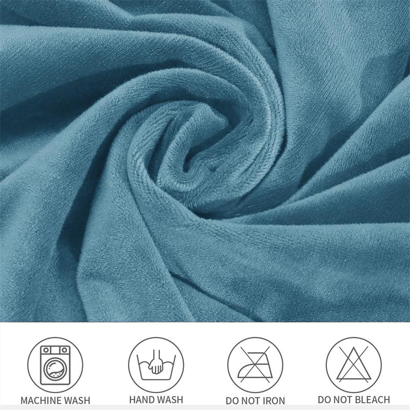 5-Sitzer-Samt-Sofabezug, dehnbar, L-förmig, Schnittsofa-Schonbezüge für Wohnzimmer, rutschfest, waschbar, Sessel-Couch-Bezüge