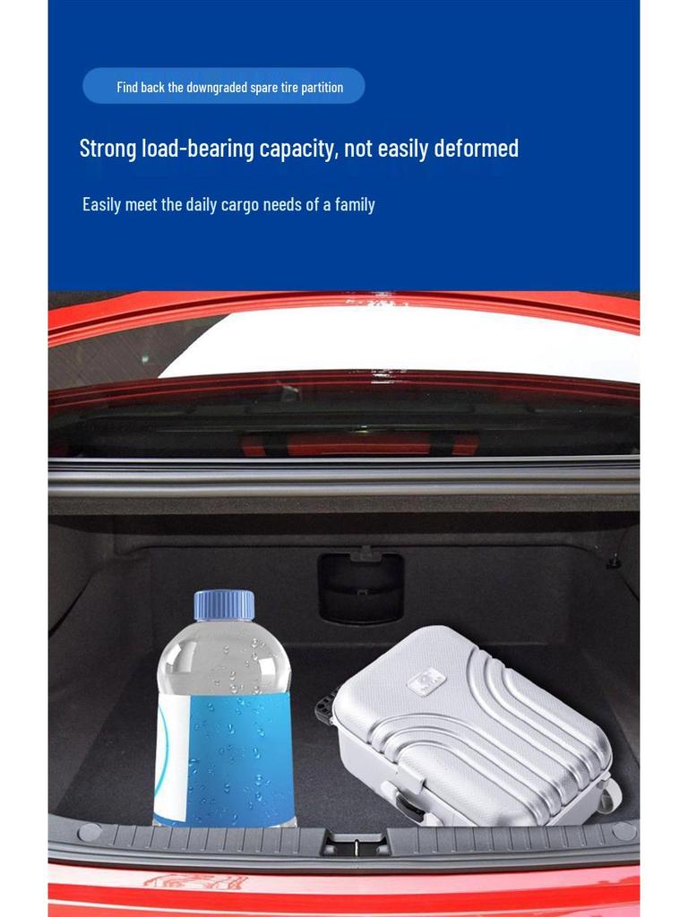 BYD F0 New Energy E1 Spare Tire Cover & Trunk Partition Carpet Mat