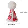Geburtstagshut, Kinderschleife, Erdbeere, Gänseblümchen-Babyhut, Geburtstagsparty-Zubehör, Fotos, Requisiten, Dekorationen, Weihnachtsgeschenke