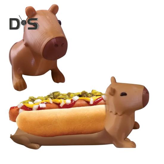 Dachshund Tray Funny Hot Dog Dish Creative Shape Easy To Clean Hot Dog Holder Sandwiches Plate Kitchen Decor