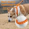 Cloud Candy Dog Leash – Bubble Cotton Padded Handle with Anti-Choke Anti-Loss Clips Pastel Reflective Straps for Outdoor Walking