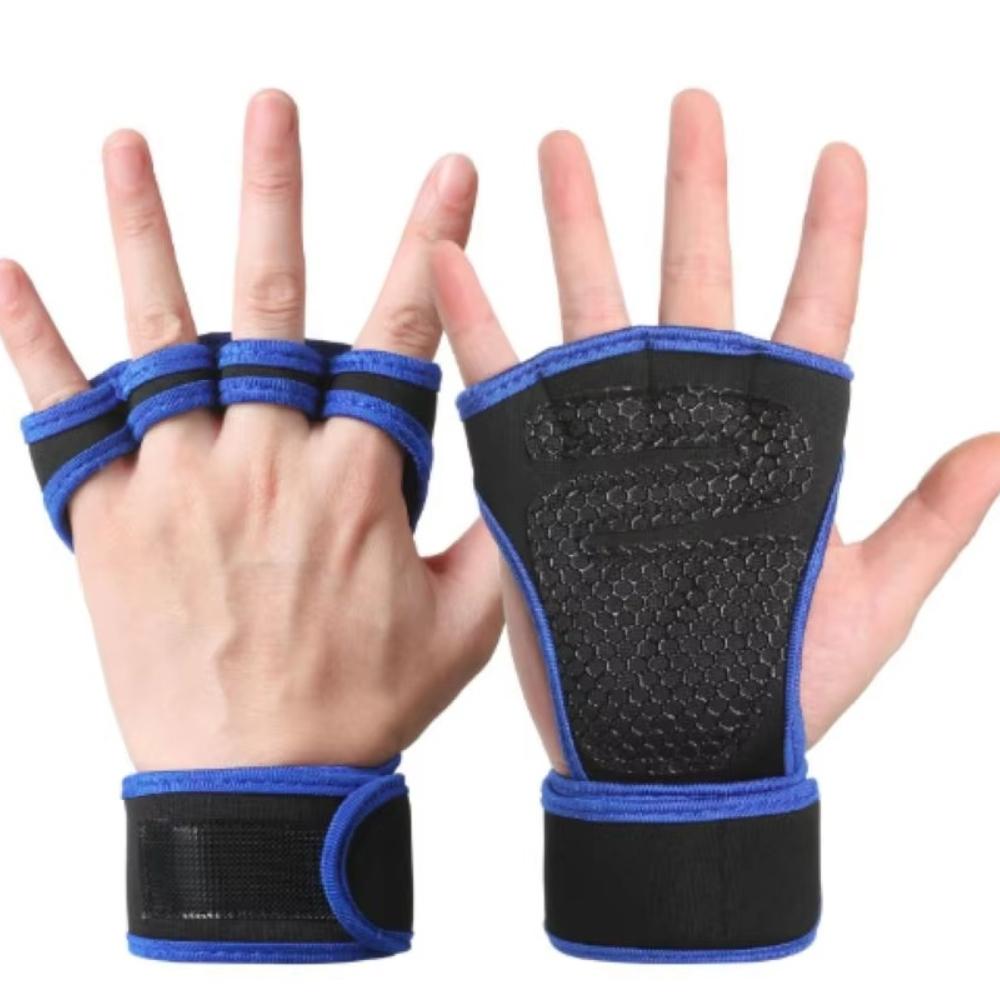 Unisex Bodybuilding Home Gym Non-Slip Weight Lifting Training Gloves with Palm Support
