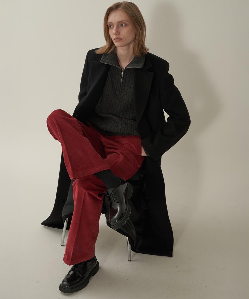 MOTT Corduroy Classic Bootcut - Burgundy