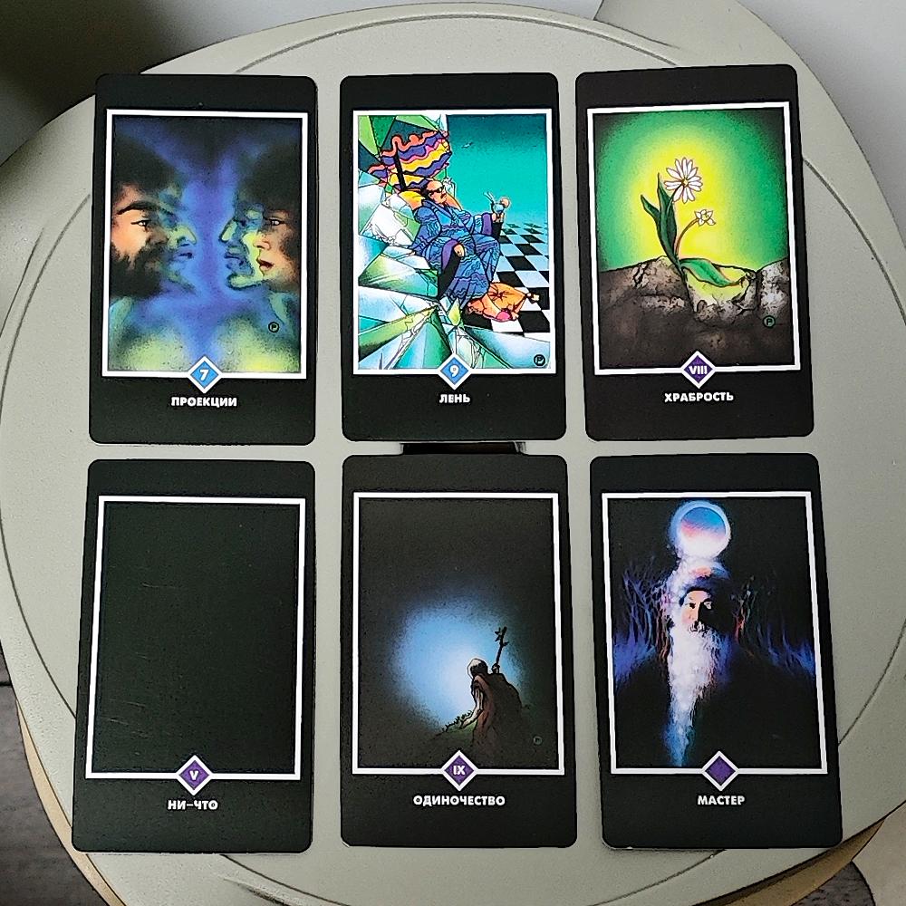10.3*6cm Osho Zen Tarot Deck: The Transcendental Game of Zen 78 Pcs Tarot Cards In Russian Language