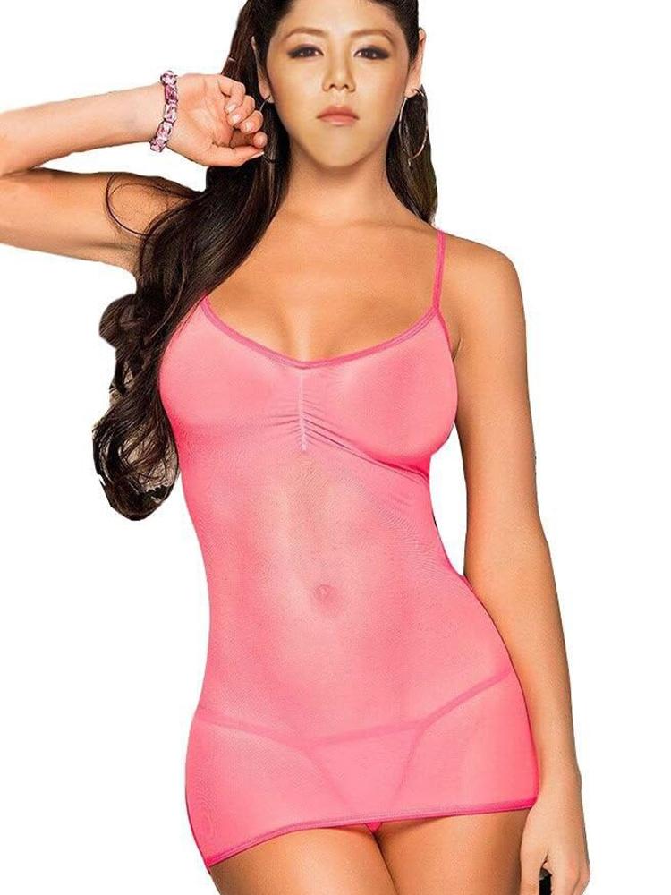 Lingerie Women Open Anal Costumes Sexy Underwear Role Play Games Bodysuit Stockings Erotic Transparent Babydoll Exotic Apparel