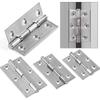1Pair/2Pcs Window Accessories Door Hinges 270 Degree with Screws Cross Hinge Stainless Steel Mute Silience Furniture Hardware