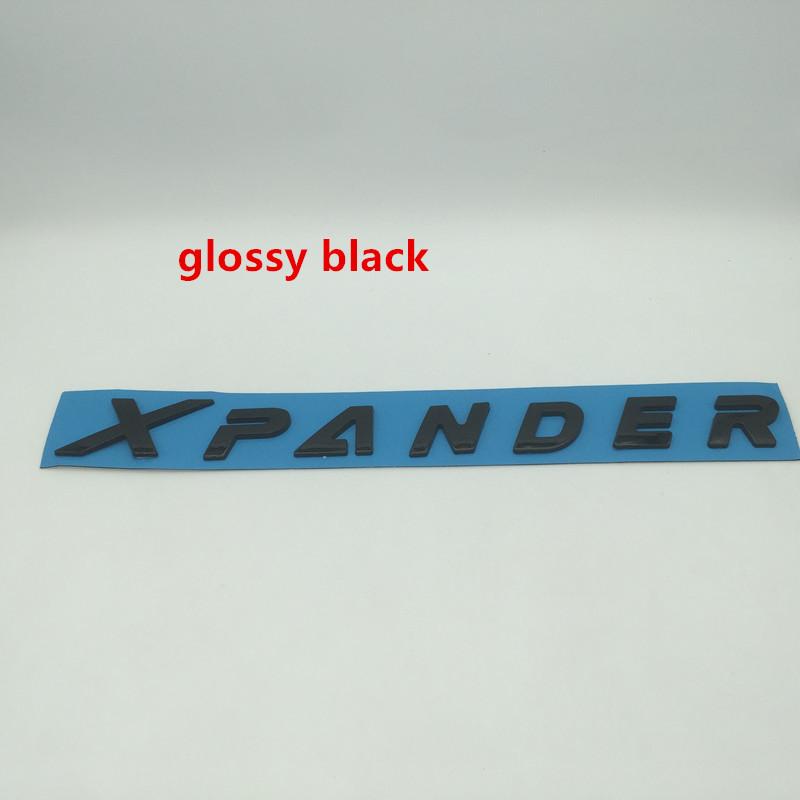 1pcs 3D ABS for XPANDER CROSS Car Letters Front Hood Bonnet Grill Emblem Rear Trunk Badge Sticker Decal Styling Accessories
