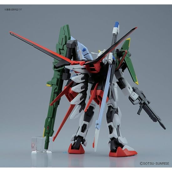 BANDAI SPIRITS HG Mobile Suit Gundam SEED R-17 GAT-X105 Perfect Strike Gundam Skala 1/144 Kod Koloru