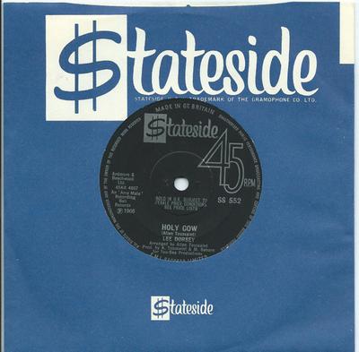 7inch Record LEE DORSEY - Holy Cow / Operation Heartache SS552 Stateside 1966 UK Soul/Funk Used
