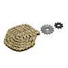 428 Chain Sprocket Kit Aluminum Alloy 106 Link Gold Drive Chain with 9T 14T Sprockets Set for Motorcycle Bike
