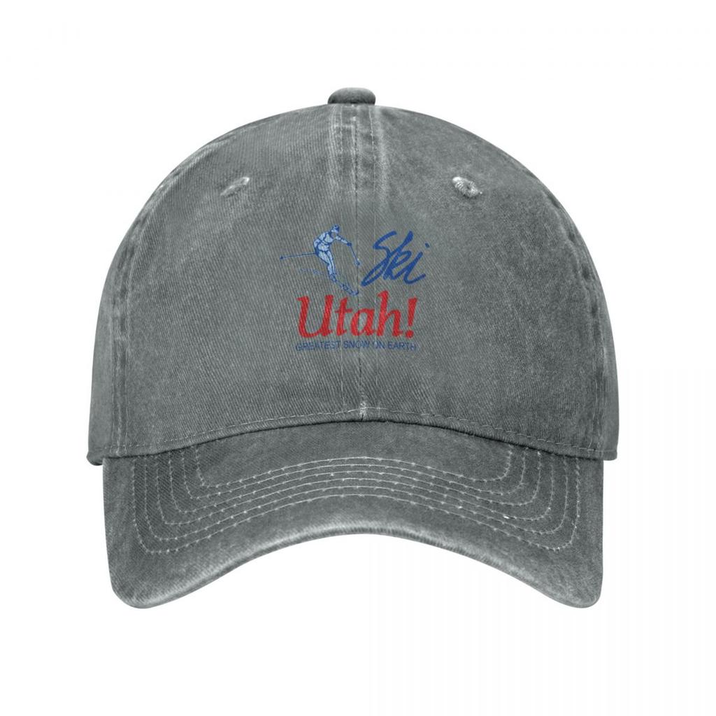 Ski Utah Greatest Snow on Earth Baseball Cap fashionable foam party Hat hard hat Trucker Cap Unisex Womens