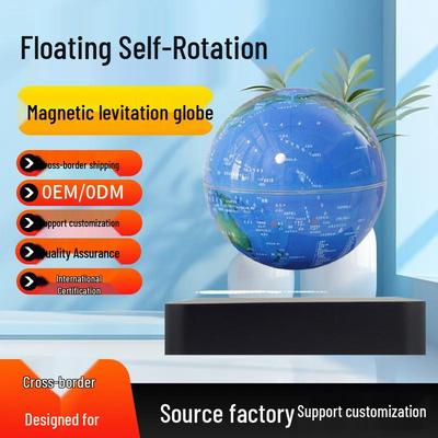 Handmade Magnetic Levitating Moon Globe Night Light - Creative Gift for Kids' Room