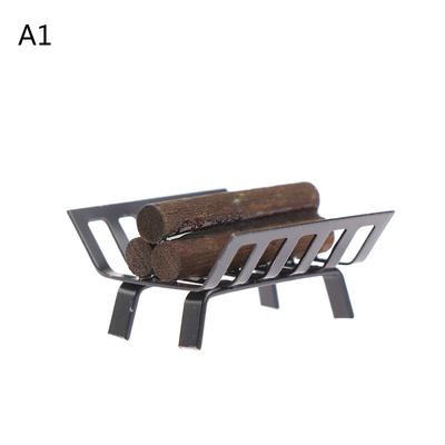 1:12 Portalenna Miniatura per Casa delle Bambole Porta Legna da Ardere per Camino Mobili per Casa delle Bambole