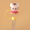 Cute Straw Covers Cap Leak-proof Straw Cap 10mm Diameter Drinking Straw Cover Dust-Proof Straw Lid for 30oz 40oz Tumblers And Outdoor Travel