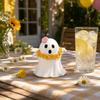 Halloween Ghost Figurine Tabletop Decoration Summer Themed Ghost Ornament for Indoor Outdoor Seasonal Holiday Display