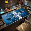 Football Messi Personalized Name Mouse Pad Desk Mouse Pad Computer Desk Mat Non-Slip Rubber Bottom Office Desk Accessory