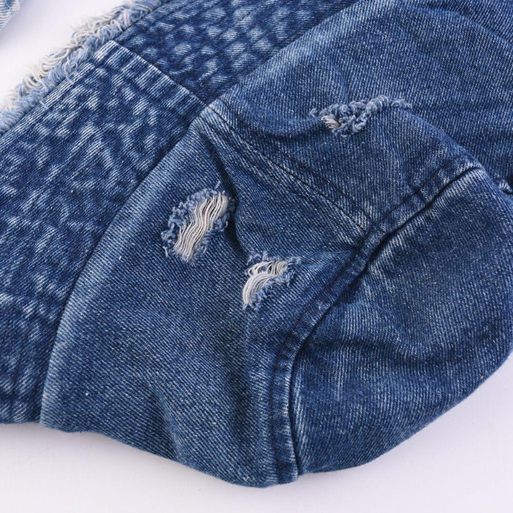 Korean Style Fishermen Caps Washed Denim Sun Protection Hat Personalized Sun Hat  Climbing