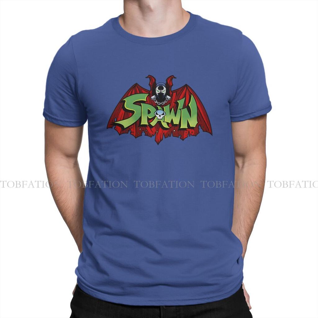 T-shirt SpawnBat da Uomo Spawn Fumetti Top Maglietta Originale 100% Cotone Stampata Larga Regalo Creativo