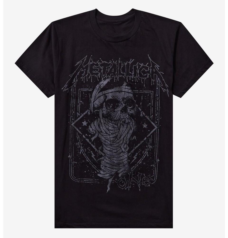 Metal*lica One Faux Faded T-Shirt Unisex Size S-5XL Fanmade Unisex T-Shirt L