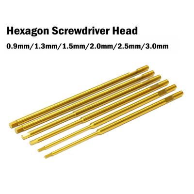 Odporna na rdzę HSS Sześciokątna Głowica Wkrętaka do Modeli RC Helikopterów Samolotów i Nie Tylko