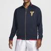 Nike SS24 Kobe Series Fashion Logo Stand Collar Zip Long Sleeve Jacket Men Jacket Red Black FZ0937-475