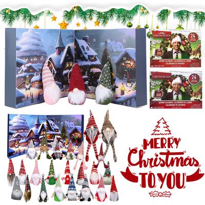 Christmas Gnome Holidays Advent Calendar 2025 Christmas Advent Calendar with Surprise Toys Christmas Countdown Calendar for Kids