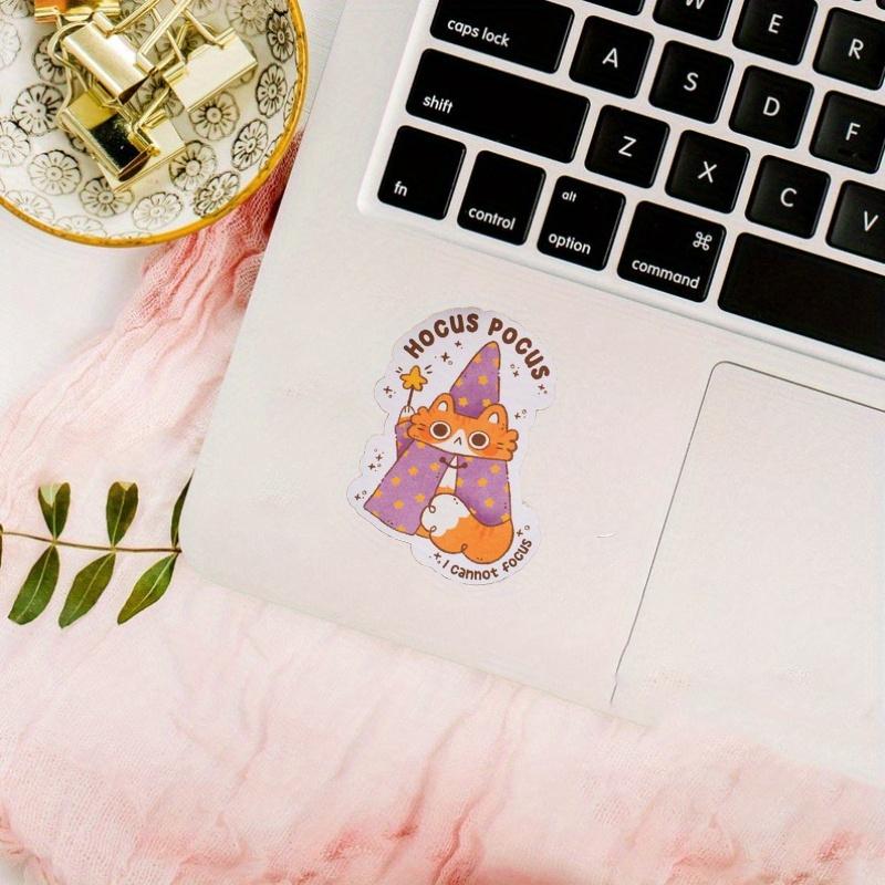 Wizard Cat Sticker | Die-cut Matte Vinyl Sticker - Waterproof Sticker - Cute Stickers - Journaling Stickers - Cottagecore Stickers