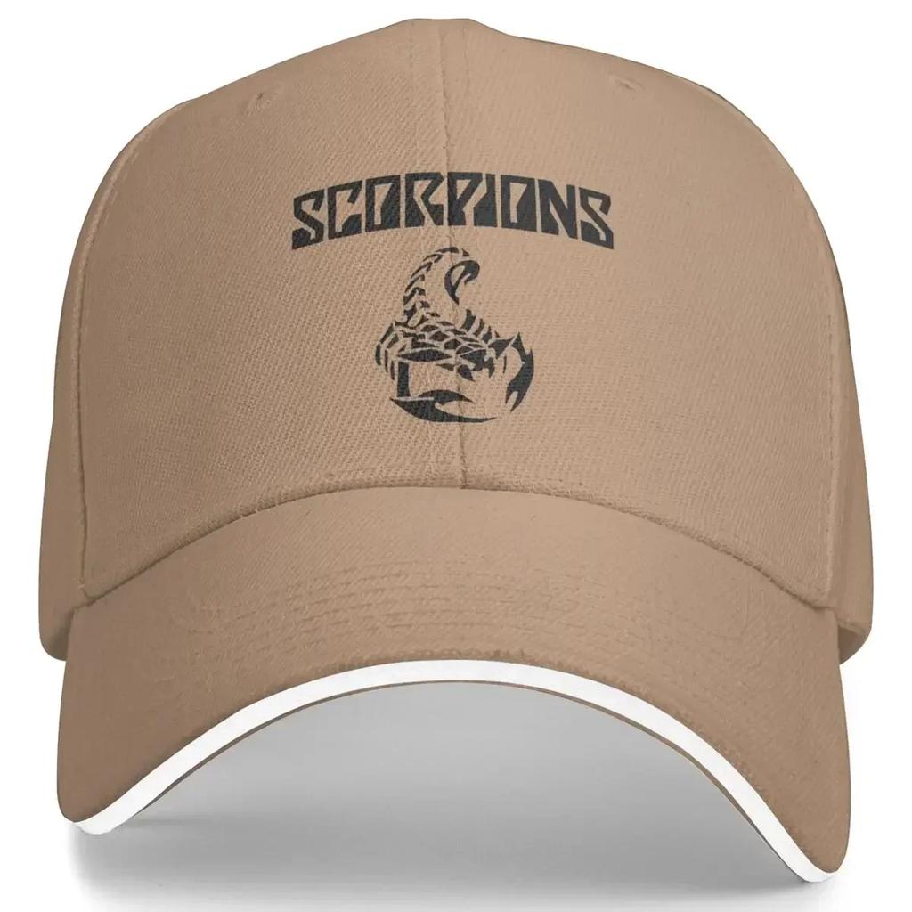Scorpions Rockband Baseballkappen Merch Für Unisex Damen Trucker-Kappe Stylische Kappe
