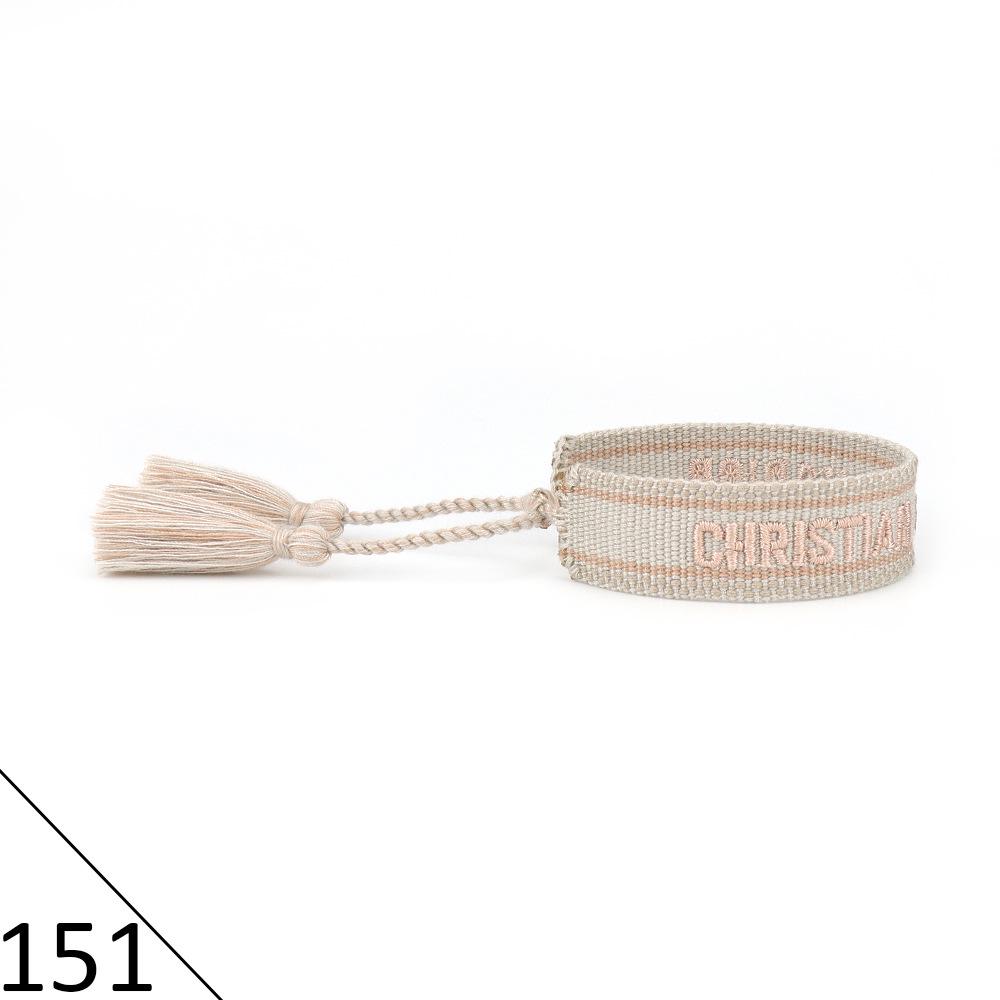 

Браслет-шарм из плетёного вручную CD: Этнический стиль полиэстеровая кисточка