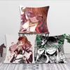 Forever Young Anime U-umamusume Pillow Case Fashion Square Pillowcase Bedroom Sofa Room Ins Decoration Leisure