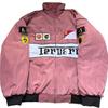 Herren Damen Retro Motorradjacke Baumwolle Gepolstert Winddicht Sportmantel Reiten Wandern Camping Outdoor