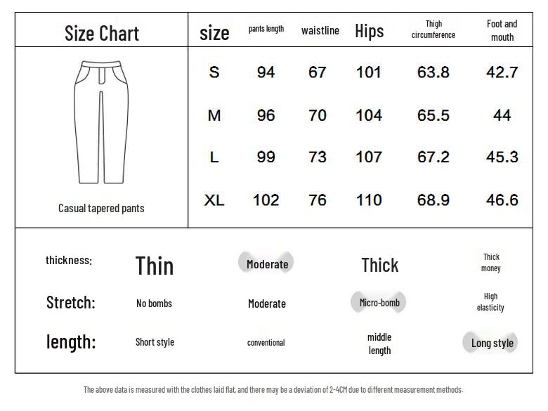 PEACEBIRD Women's High-Waisted Tapered Casual Pants