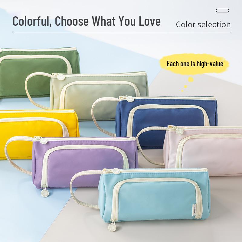 2025 New Style Large Capacity Multifunctional Pencil Case for Girls - Perfect for Junior High and High School Students