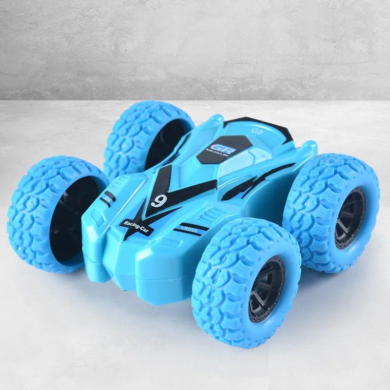 Children's Toy Car Fun Double-sided Car Inertial Safety Anti-collision Anti-fall Kid's Anti-fall Model Sliding Off-road Vehicle
