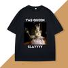 Yas Queen Slay T Shirt Unisex WOMEN Sarcastic Humor Funny Rat TShirt Cotton Unisexs Clothing Animal Print Graphic T Shirts Clothing
