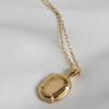 Goyu CABOCHON GOLD NECKLACE