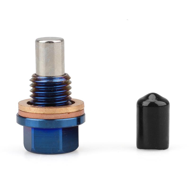 Reusable Permanent Magnetism 5000 Gs Titanium Alloy Magnetic Oil Drain Plug Oil Sump Nut M12x1.25 M12x1.5 M12x1.75 M14x1.5