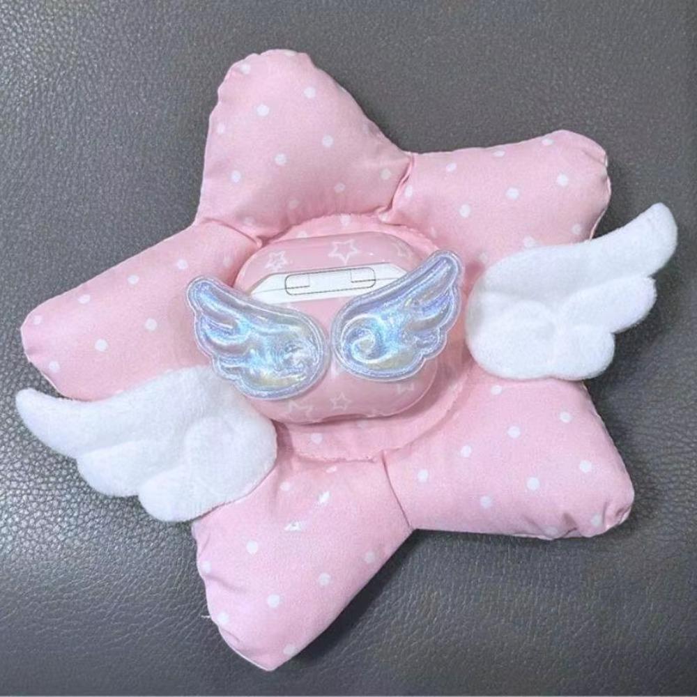 Thickened Insulated Cup Mat Cotton Filled Table Mat Cute Korean Star Wings Coaster  Photo Props