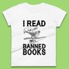 I Read Banned Books Womens T-Shirt Mens Tops Tees Unisex
