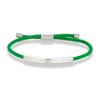 Men Women Punk SOS Custom Engrave Text Adjustable Thin Rope Bracelet customize Stainless Steel ID Bracelet
