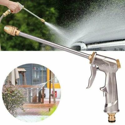 Pistola de Lavagem de Carros de Alta Pressão Bico de Metal Latão Pistola Pulverizadora para Rega de Jardim Bico Multifuncional para Lavagem de Carros Jato de Água