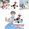 Science Diy Air-powered Car Educational Wood Model For Stem Education
